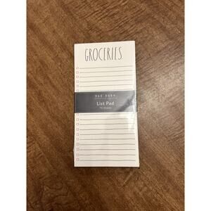 Rae Dunn Notepad- 70 Sheets Groceries- Unopened